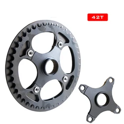 Mid Motor Chain Wheel For Bafang M400 M300 M200 M215 M410 M315 Chainring 42T Electric Bicycle Conversions 8FUN Parts