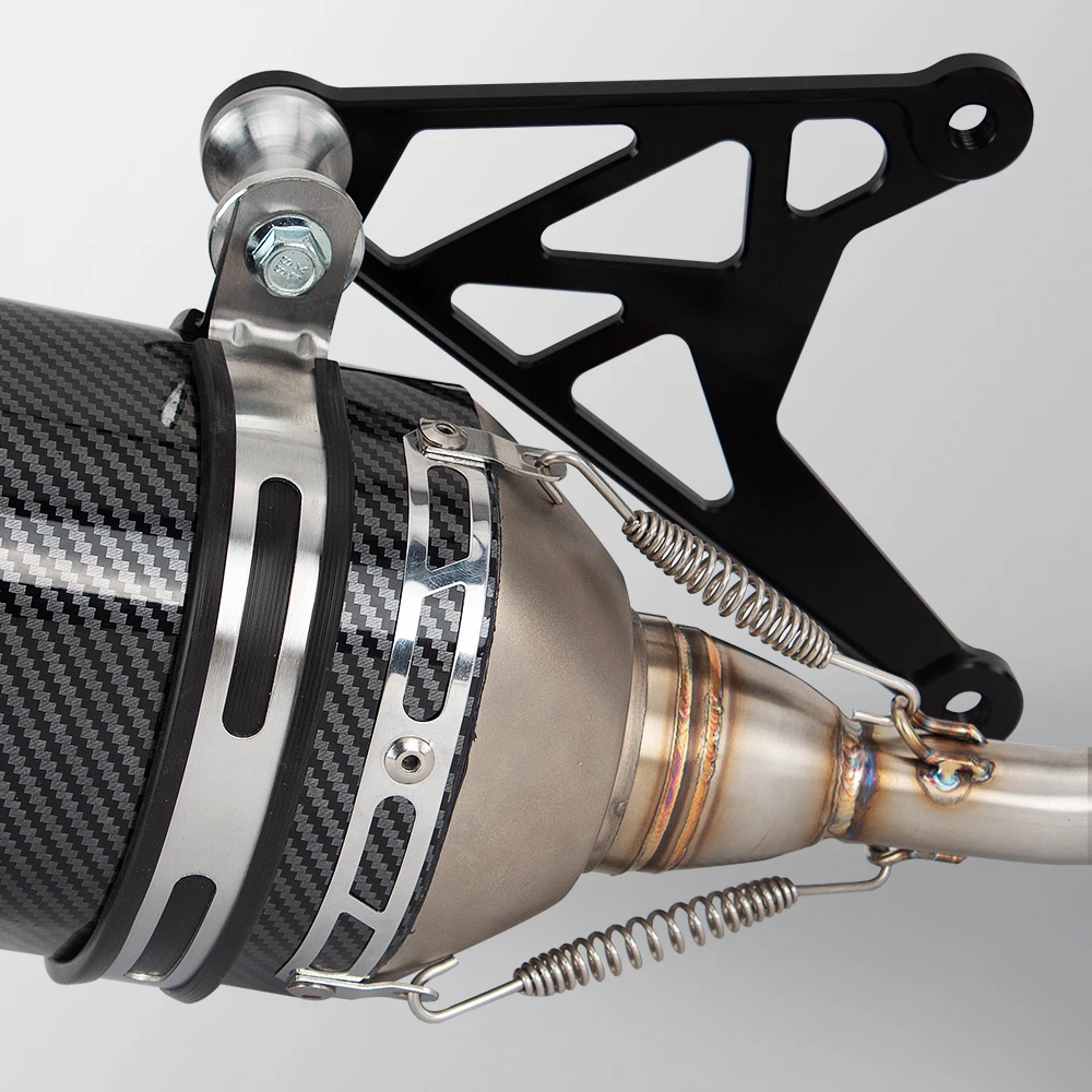 كاتم صوت الدراجة النارية R77 مع سكوتر DB القاتل العادم للهروب لفيسبا سبرينت 125 سبرينت 150 برينسا 125 برينا 150 3 فولت 14-24 #3