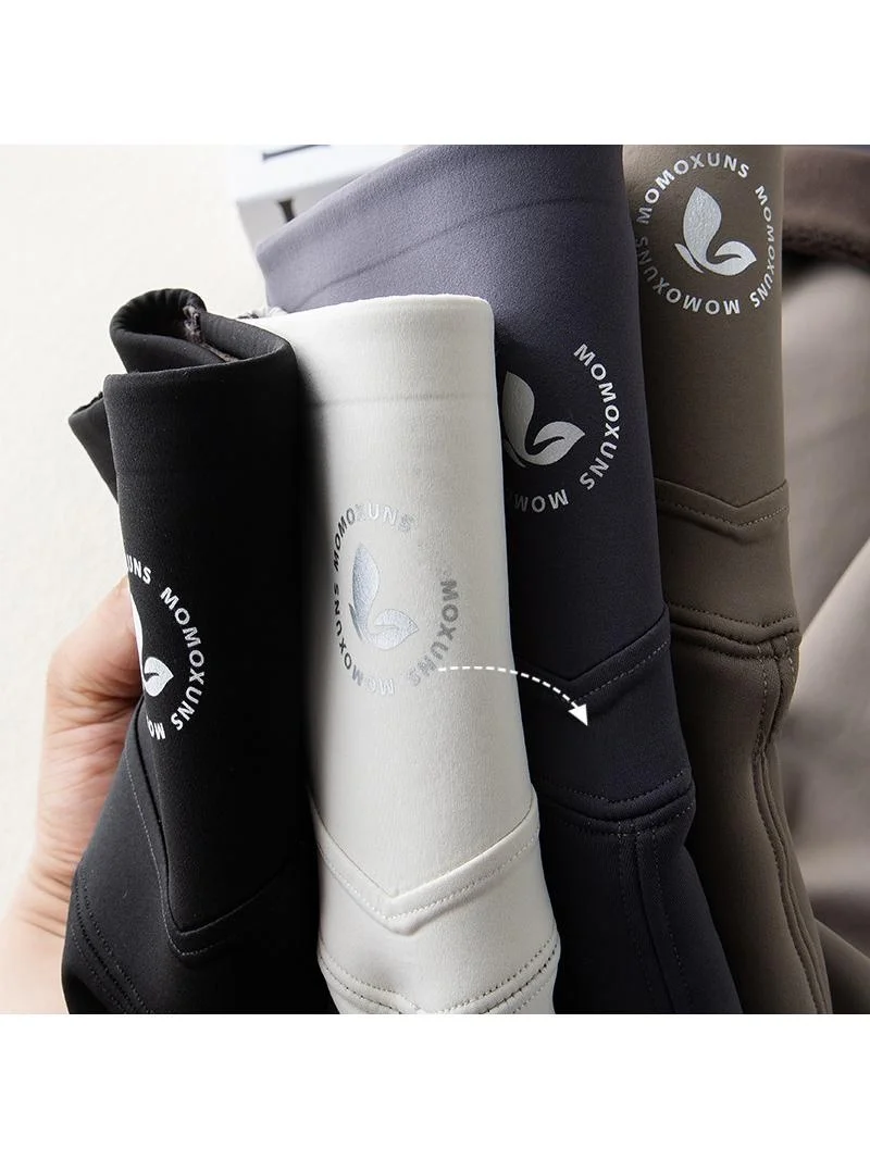 Spodnie do jogi Thiened Fce damskie jesienno-zimowe, ciepłe, modelujące pośladki, efekt miodowej brzoskwini, specjalne, super cienkie spodnie bazowe.