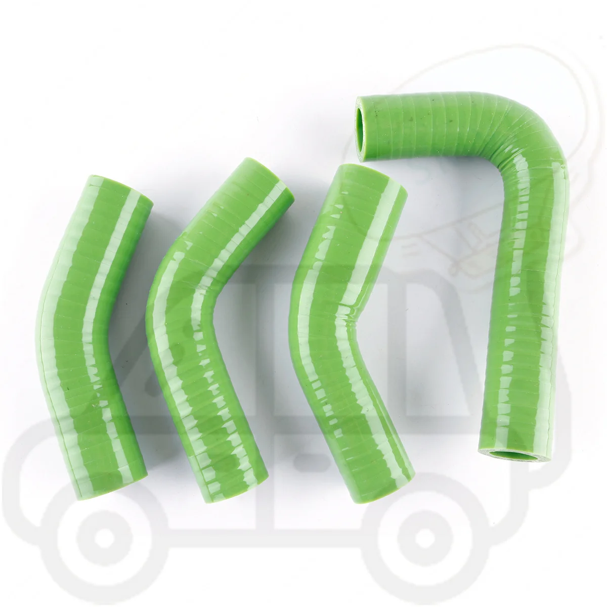 

4PCS For 1984 1985 Yamaha RD350 RZ350 RD RZ 350 YPVS 3-PLY Motorcycle Silicone Radiator Hose Kit Upper and Lower