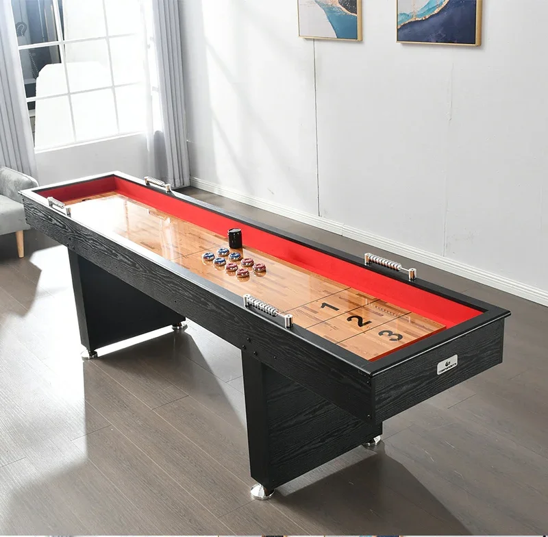 shuffleboard table luxury indoor bar party entertainment table 2.7 sand arc table