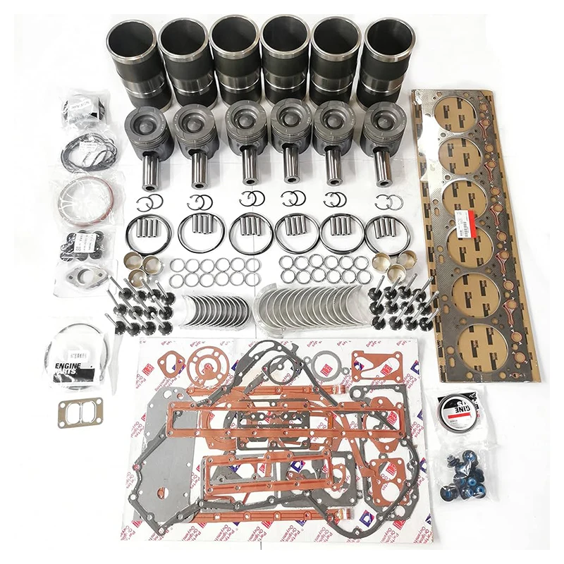 

K19 M11 NT855 6BT 6CT 6CTA QSM N14 4024880 Engine Rebuild Parts Cylinder Liner Overhaul Repair Kit for Cummins