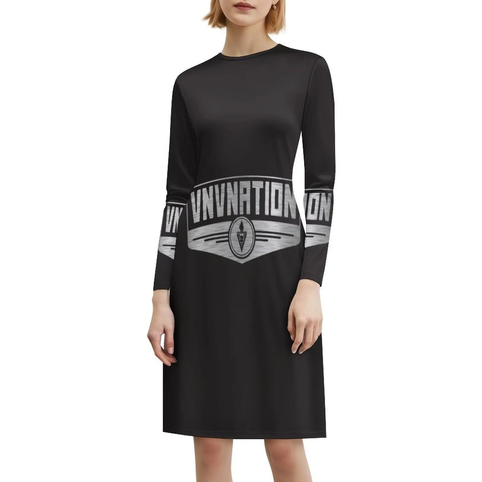 [الطبعة الأصلية] فستان V Nation V Skinny Band مثير للإجازات للنساء فستان قصير لحفلات الشاطئ وأعياد الميلاد الإصدار الأصلي V