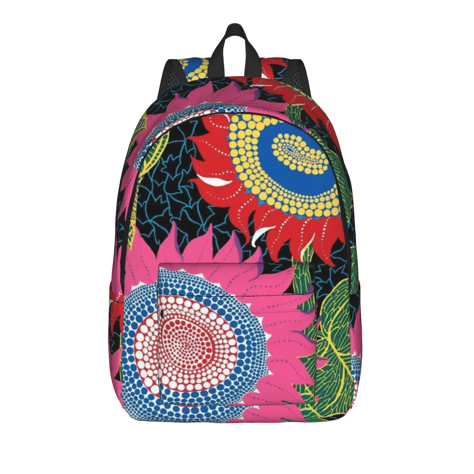 Yayoi K-Kusama Cooler Rucksack, Outdoor-Tagesrucksack für Studenten, Arbeit, für Männer und Frauen, College-Umhängetasche