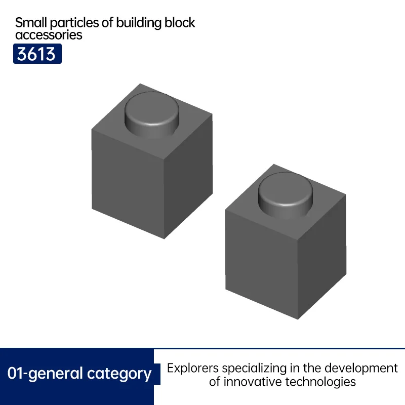 Precision Brick 231Pcs/Lot 3005 Brick 1X1 Basic Blocks Norm Classic Accessorie of Moc Compatibility with Logo Toys