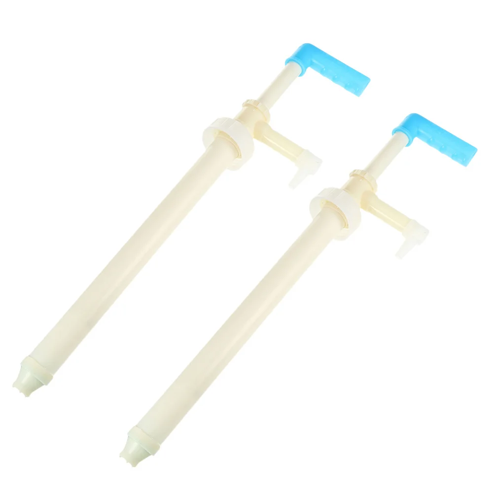 Bomba manual de transferência de fluido de óleo, 2 peças, para combustível, água, portátil eficiente, ferramenta de extração de líquido