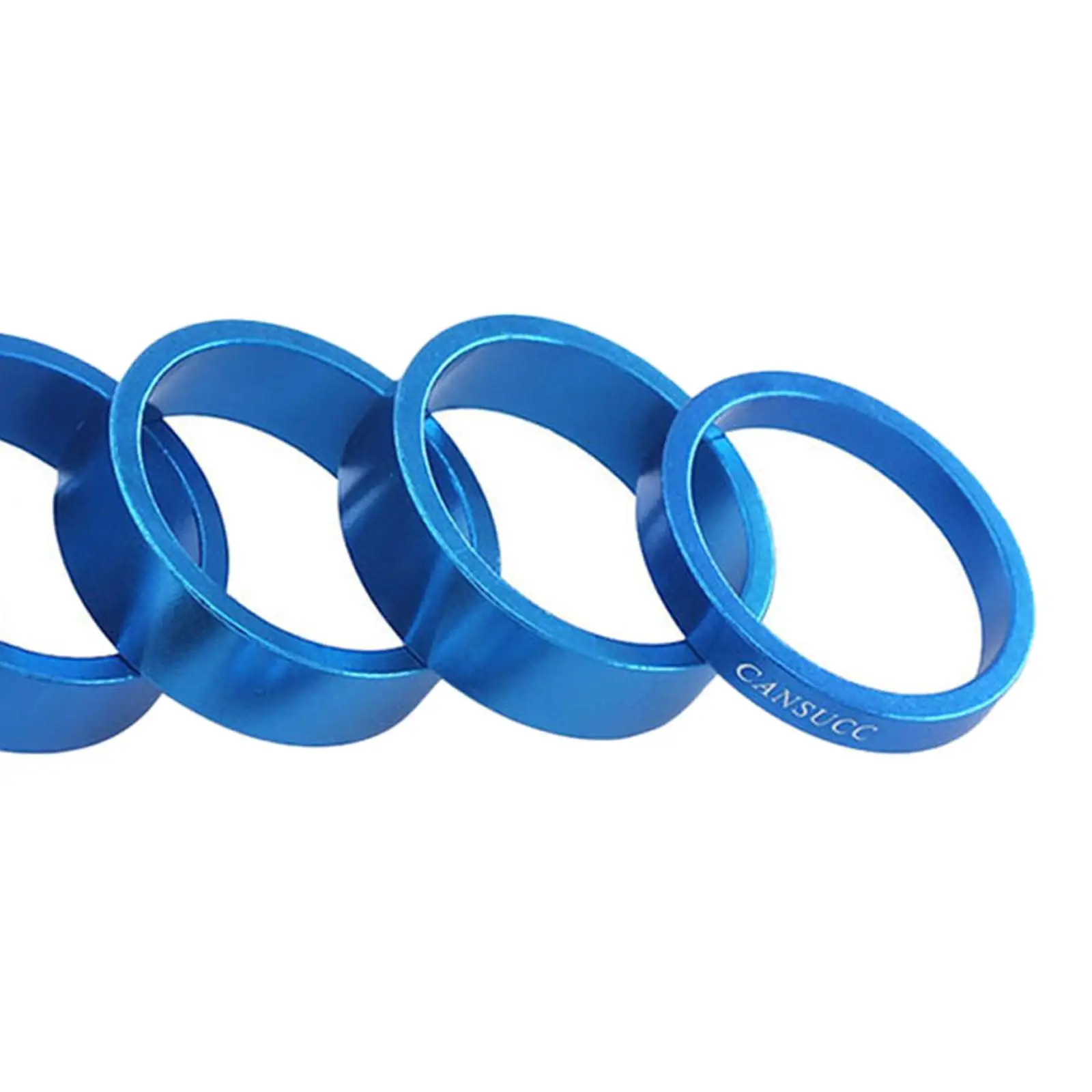28.6MM Bicycle Headset Spacer Kit Lightweight Aluminium Alloy Fork Gasket Cycling Handlebar Riser for MTB Road Bike Upgrades