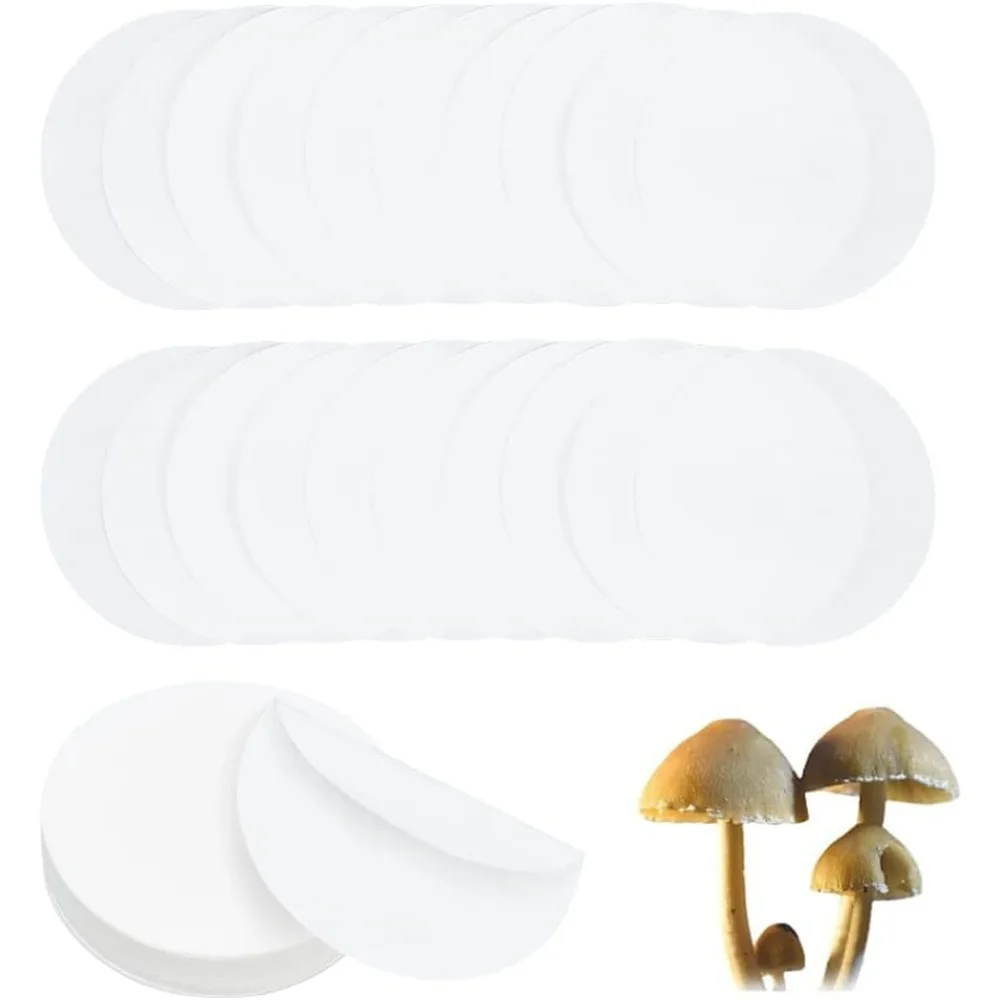 品質合成セルロースろ過ディスク,円形漏斗ろ過,中速抽出物ろ過,90mm, 100個