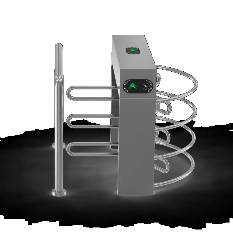 High-Quality Half Height Turnstile for Metro and Railway Security Access Control