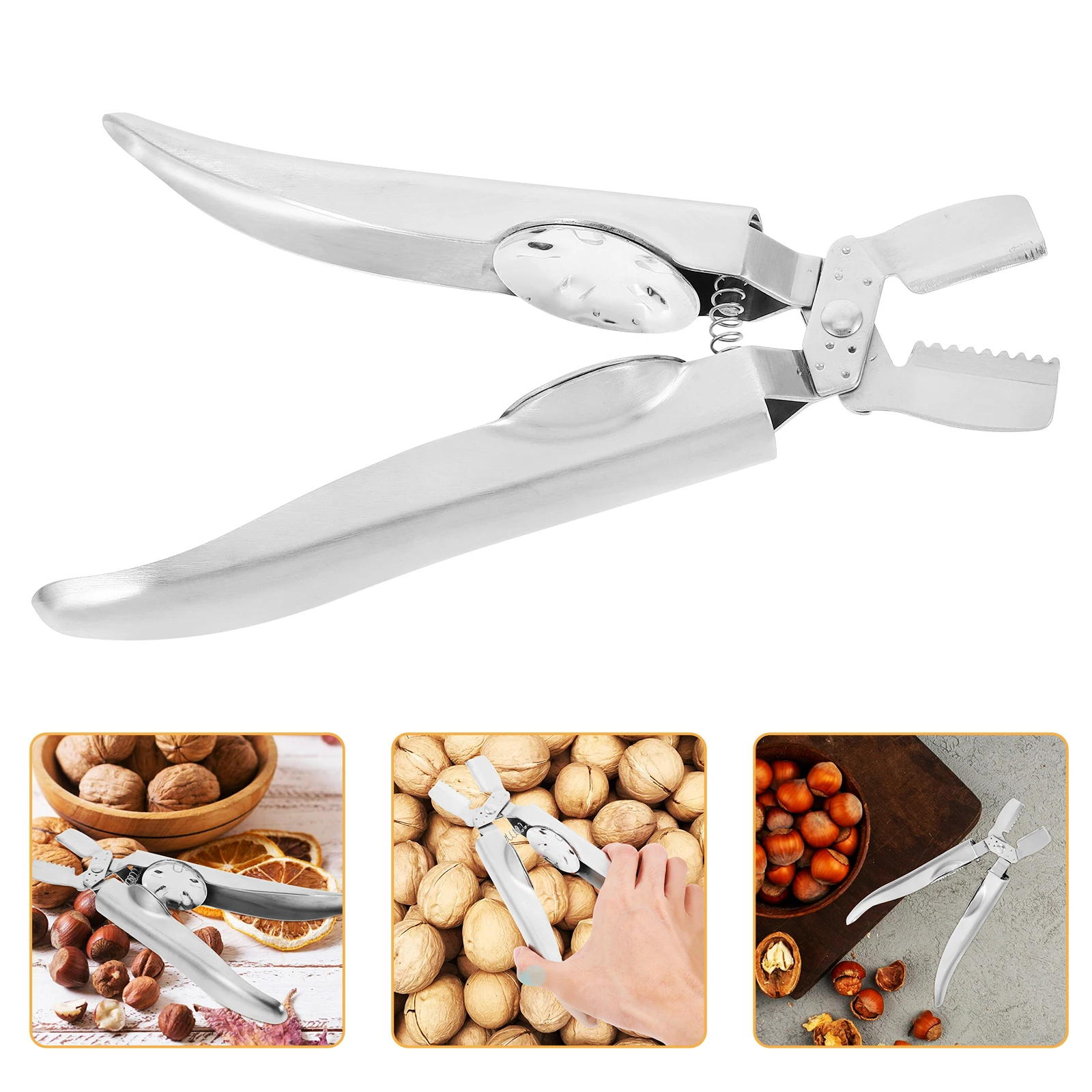 

Chestnut Opener Crab Claw Cracker Clip Tool Cutter Stainless Steel Peeler Peeling Tools