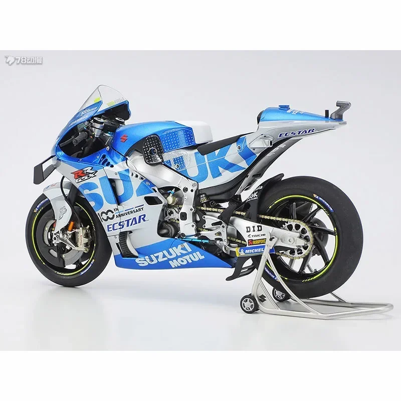 Original y genuino 1/12 motocicleta Suzuki Team ECSTAR GSX-RR '20 montaje Anime figuras de acción de juguete niños niñas niños regalo de Navidad