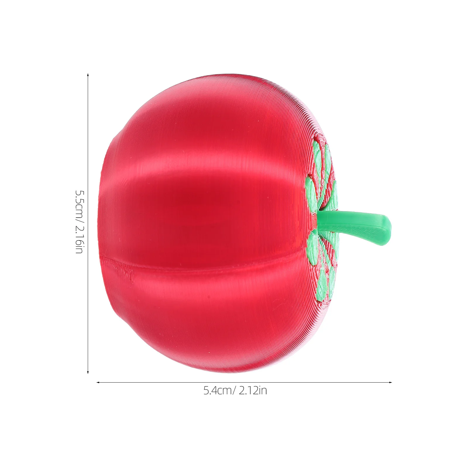 Cute Red Twist Tomato Artificial Play Food Sensory Kids Fidget Game Classroom Preschool Decoration Party Goodie Bag Stuffer Fake