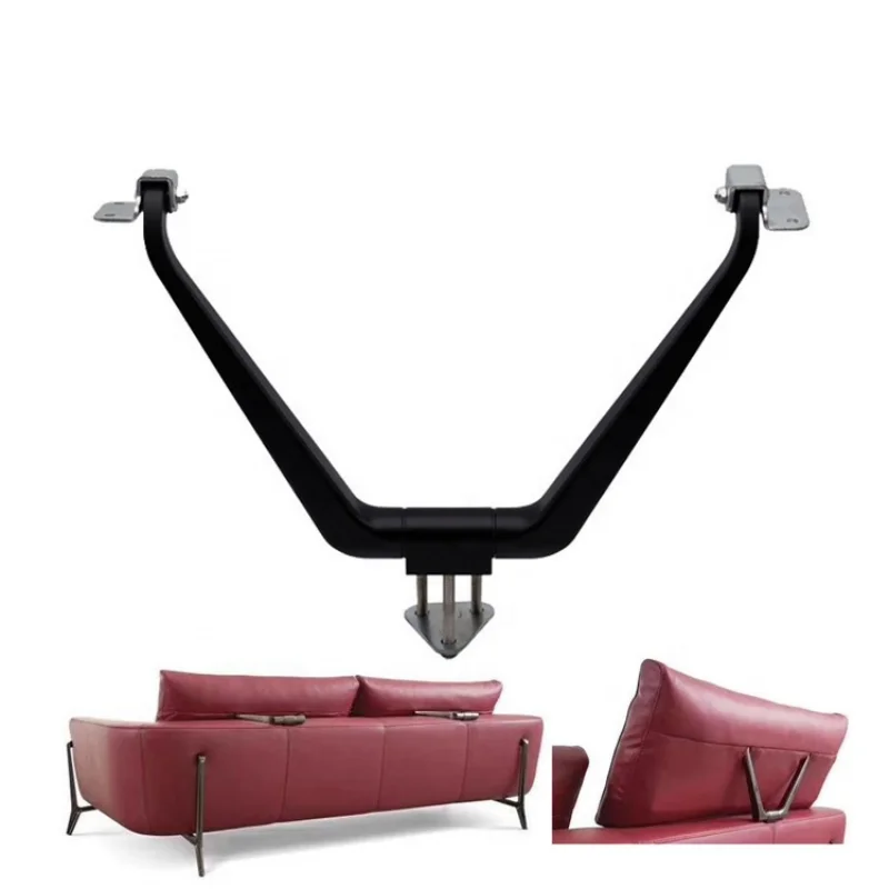 Fashion Multifunctional Zinc Alloy Sofa Backrest Angle Adjuster V-shaped Gearless Headrest Mechanism for Home Office Bedroom Use