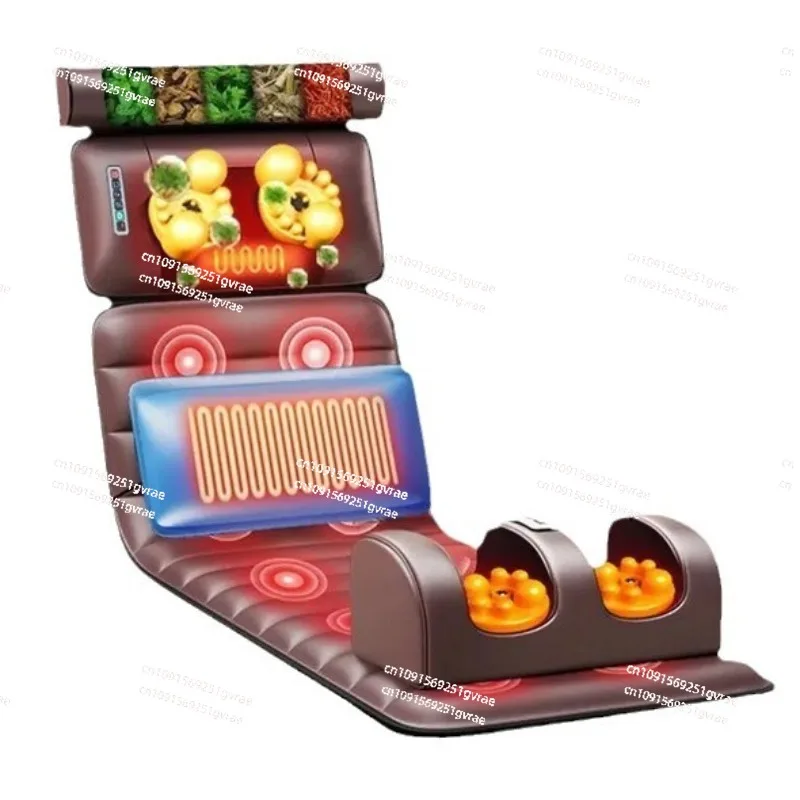 

Household Full Body Massage Mattress Multifunctional Cervical Massager Kneading Waist Massage Pad Electric Massage Chair Electri