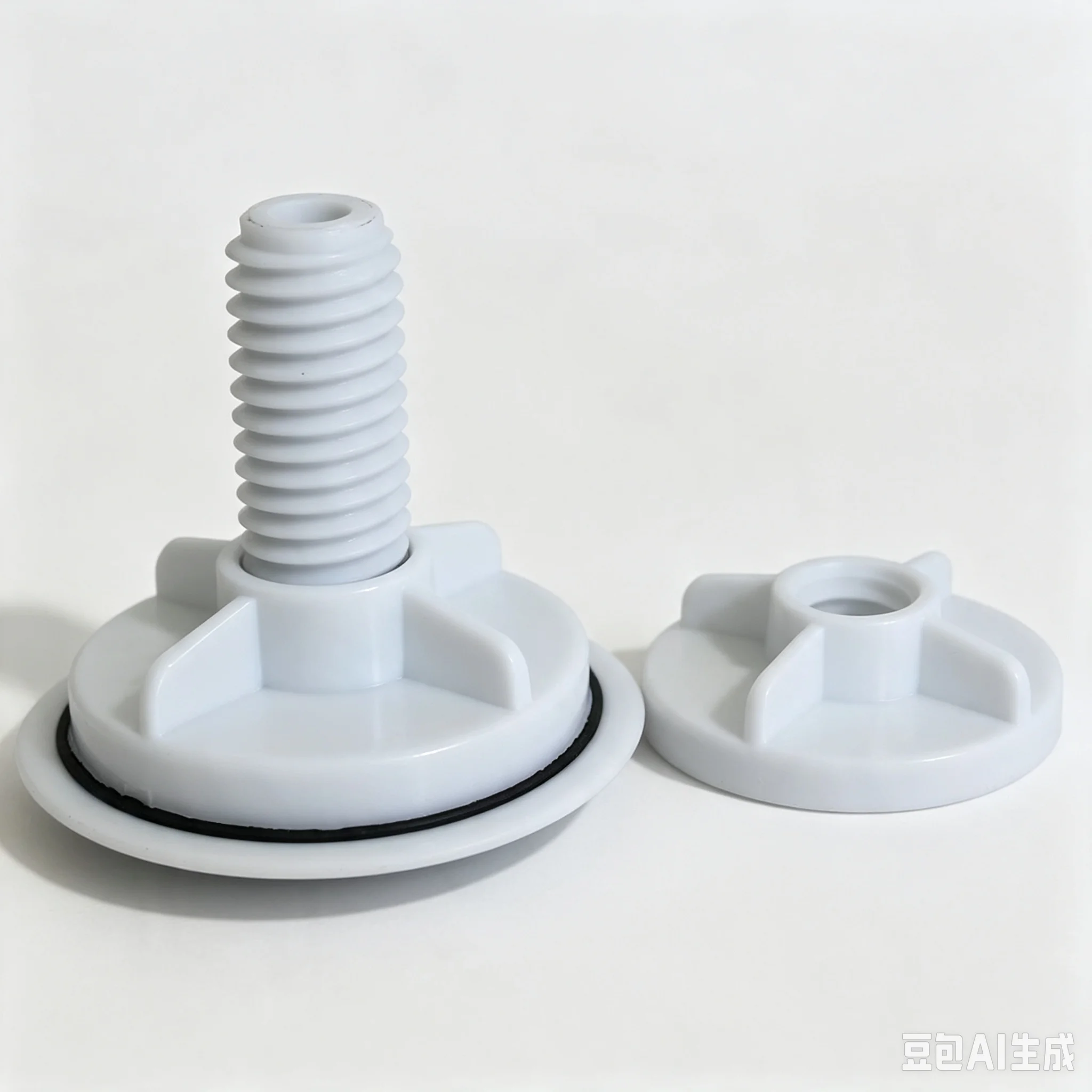 Kitchen Sink Tap Hole Cover, Plastic Blanking Plug Stopper, 49mm Basin Hole Cap for 16-35mm Unused Tap Overflow Holes, Kitchen B