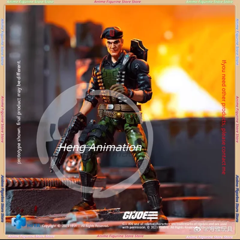 

HIYA 4-дюймовые 1:18 мини-фигурки спецназа GIJOE Flintstone