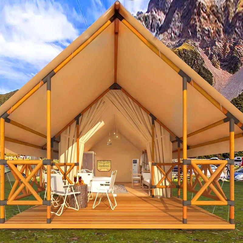 Hot Selling Camping  Outdoor Waterproof Tent Hotel Double-decker Waterproof Sunscreen Travel Holiday