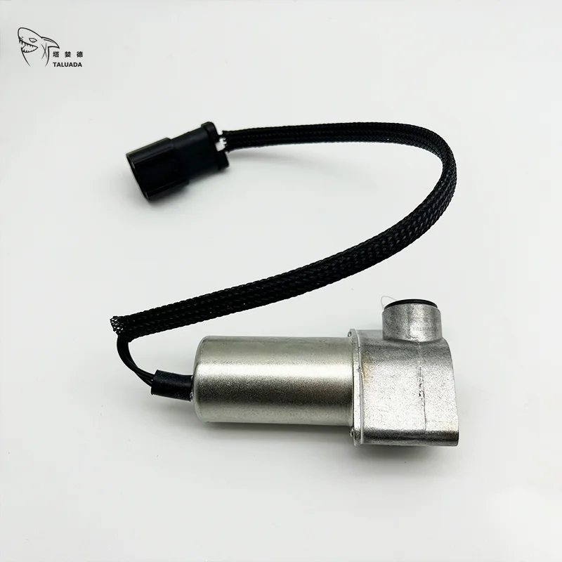สําหรับ Komatsu โรตารี่หลักปั๊ม Solenoid วาล์ว PC120-6E PC200-6 PC220-6 PC220-6 เครื่องยนต์ 6D102 Solenoid วาล์ว 702-21-07010