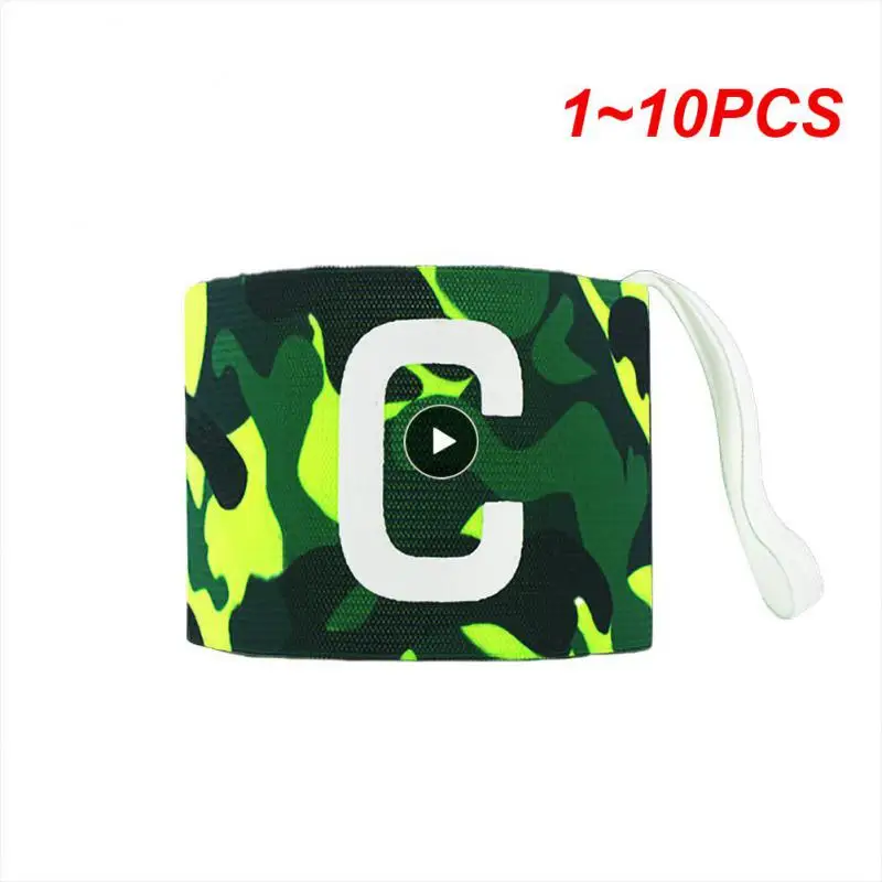 

1~10PCS Football Captain Armband Leader Competition Soccer Gift Soccer Captain Armband Group Armband Football