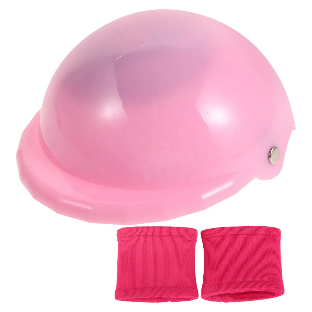 

1Set 18 Inch Girl Outdoor Sports Knee Pads Safety Gear Accessories for Role Play Bike Riding Fun Sized Bike