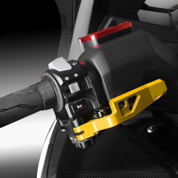 لياماها TMAX500 TMAX530 TMAX560 دراجة نارية وقوف السيارات اليد الفرامل رافعة T-MAX530 TMAX 530 560 500 DX SX MAX TECH XP500 XP530 #4