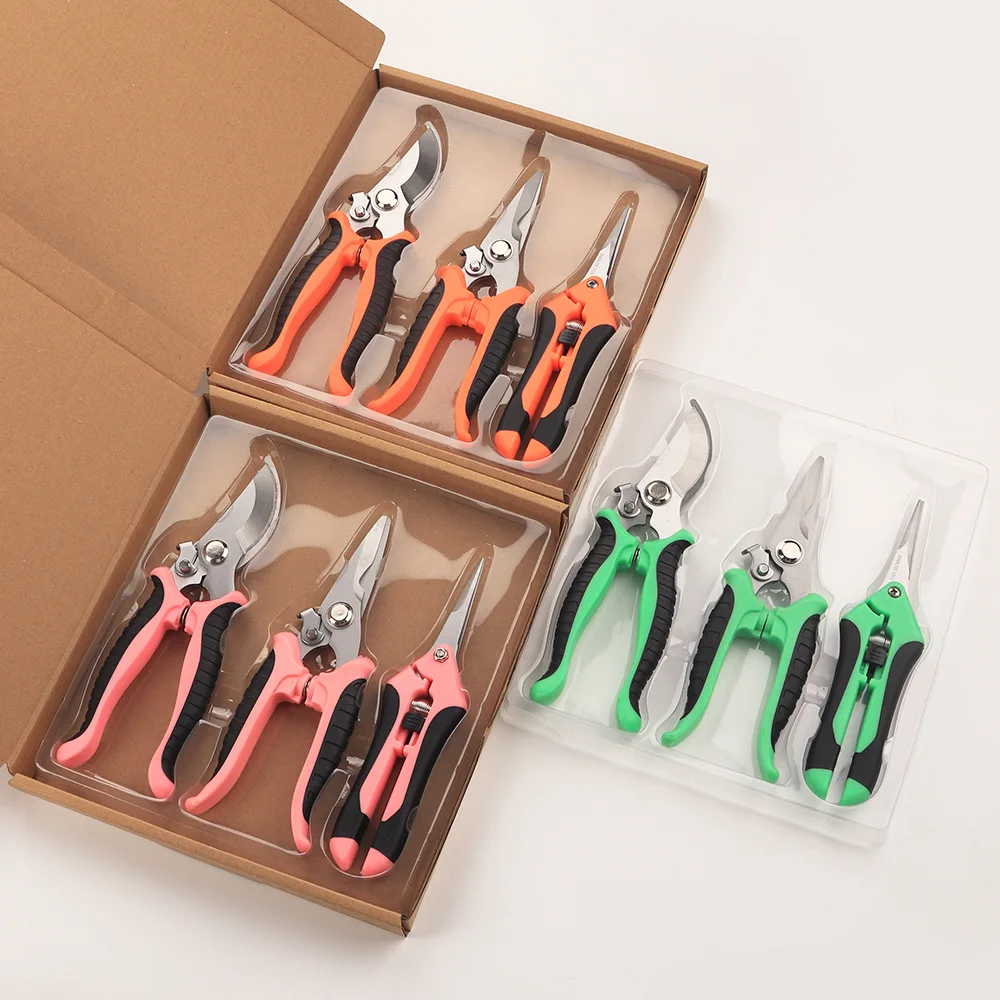 Professional Gardening Scissors - Manual Pruning Shears for Flowers, Branches, Fruits & Plants, Ideal Floral & Potting Tool