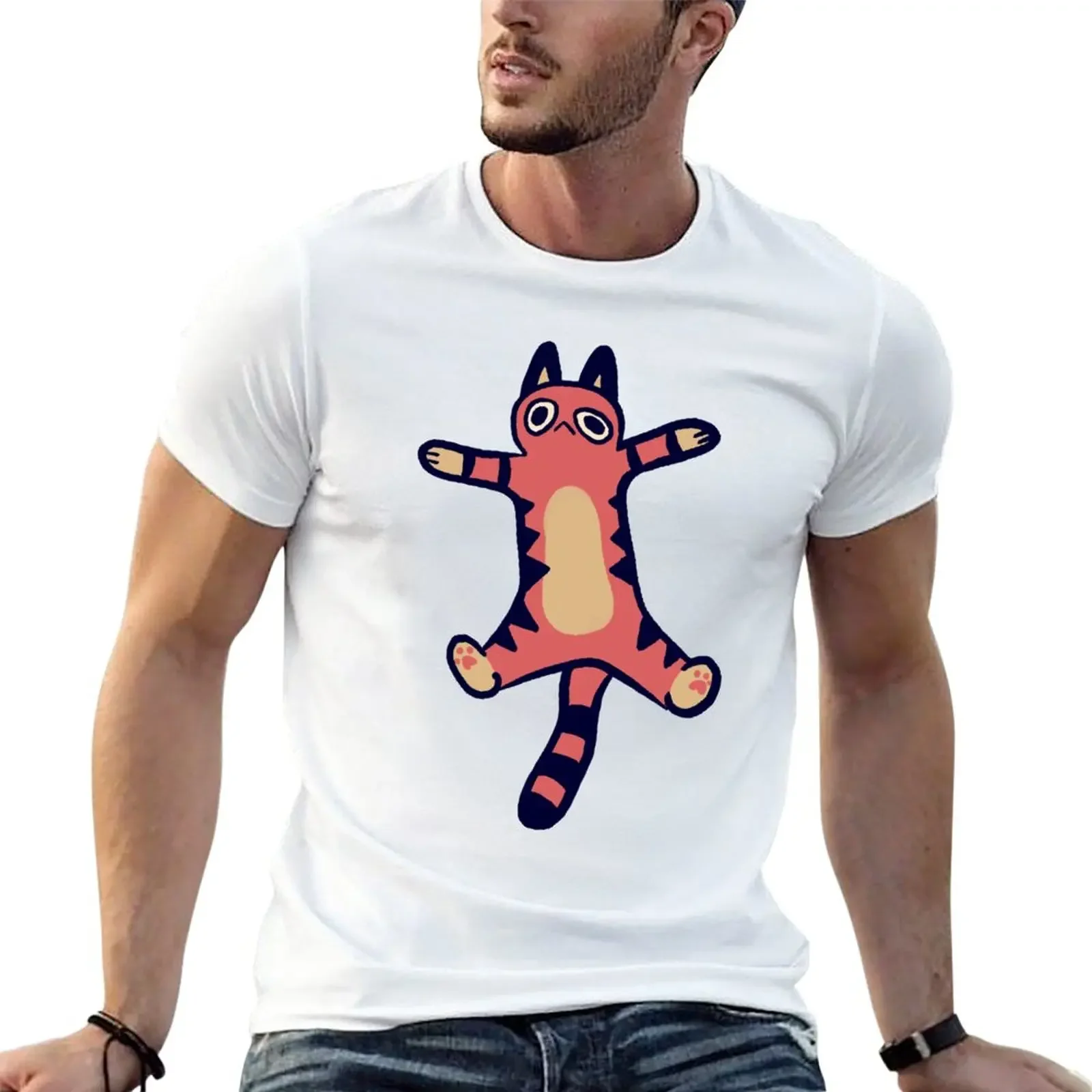 New Silly Cat Doodle T-Shirt quick drying shirt black t shirts vintage t shirt sweat shirt mens t shirts