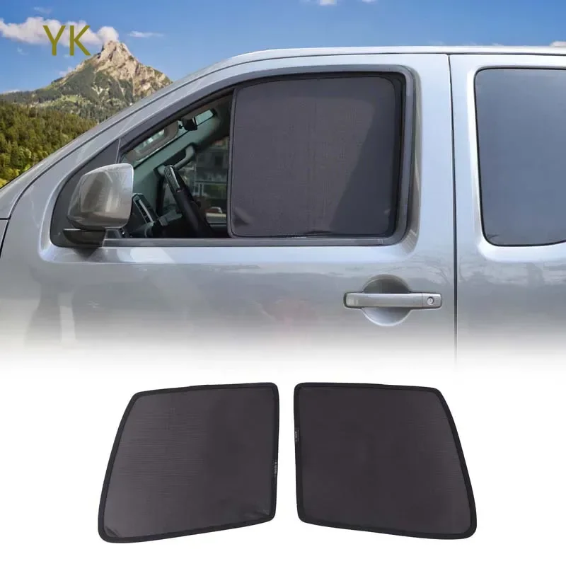 

For Nissan Frontier 2013-2021 Car Sunshade Side Window Mesh Curtains Sunscreen Heat Insulation Sun Visor Car Accessories