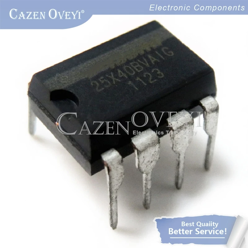 5pcs/lot W25X40BVAIG 25X40AVAIZ 25X40 CR6229T CR6229 MX618 618 L6385E L6385 DIP-8