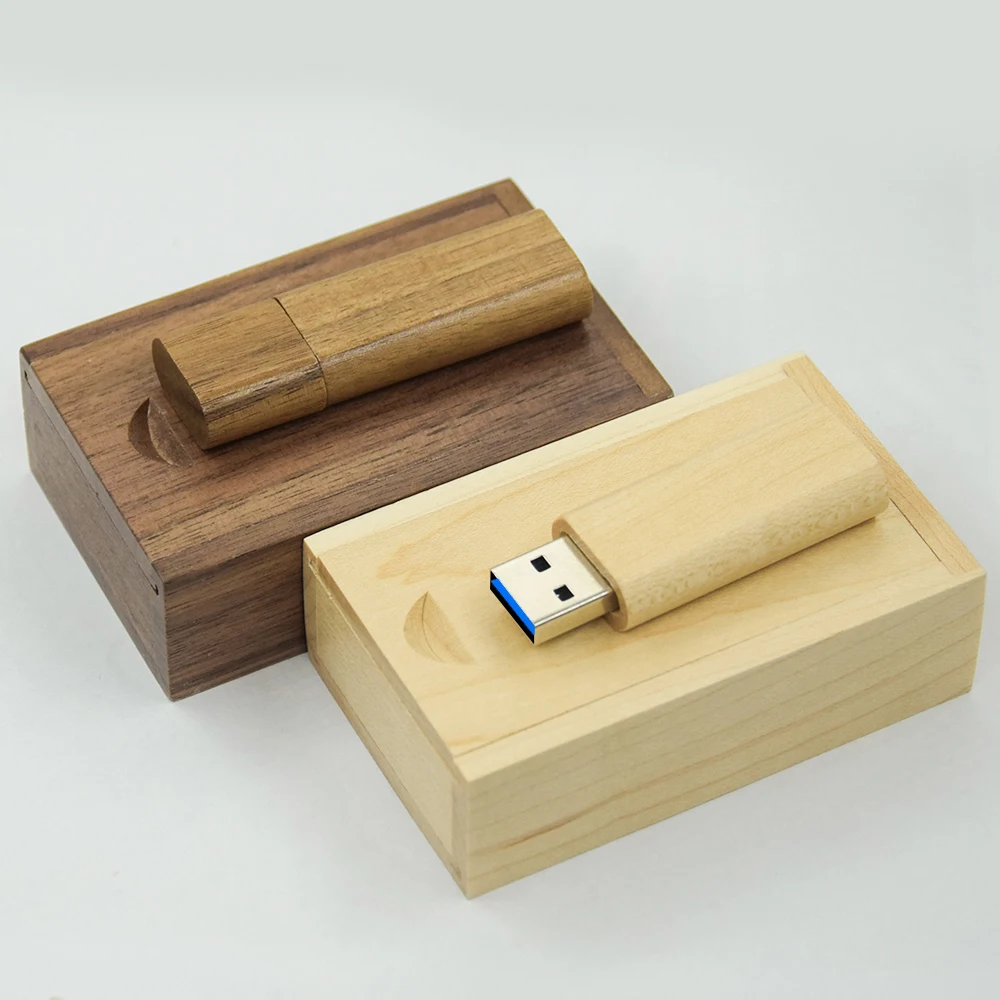 20 قطعة/الوحدة محرك فلاش USB خشبي 128 جيجابايت محرك القلم 64 جيجابايت 32 جيجابايت 4 جيجابايت ذاكرة عصا صندوق خشبي شعار مخصص مجاني هدايا الأعمال الإبداعية