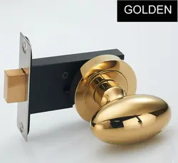Beautiful invisible lock, oval shape, 4 colors, invisible handle, mounted on the side of the door, keyless, lock