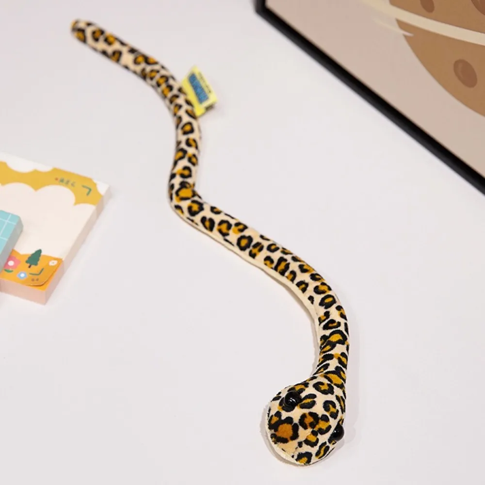 

Twistable Winding Simulation Plush Snake Multicolor PP Cotton Stuffed Animal Toy Soft Built-in Cartilage Strips Reptile Doll