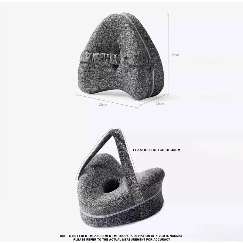1 Stück Memory-Schaum-Kniekissen, orthopädisches Stützkissen für seitlichen Ischias, Sofa-Beinpolster zur Linderung von Ermüdungserscheinungen – Detail 3