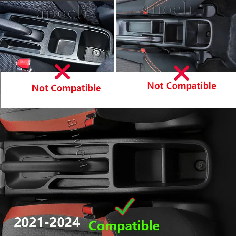 For Honda Jazz Armrest Box For Honda Fit Jazz 4 2021-2024 Storage Box Dedicated Retrofit parts Interior Armrest Car Accessories