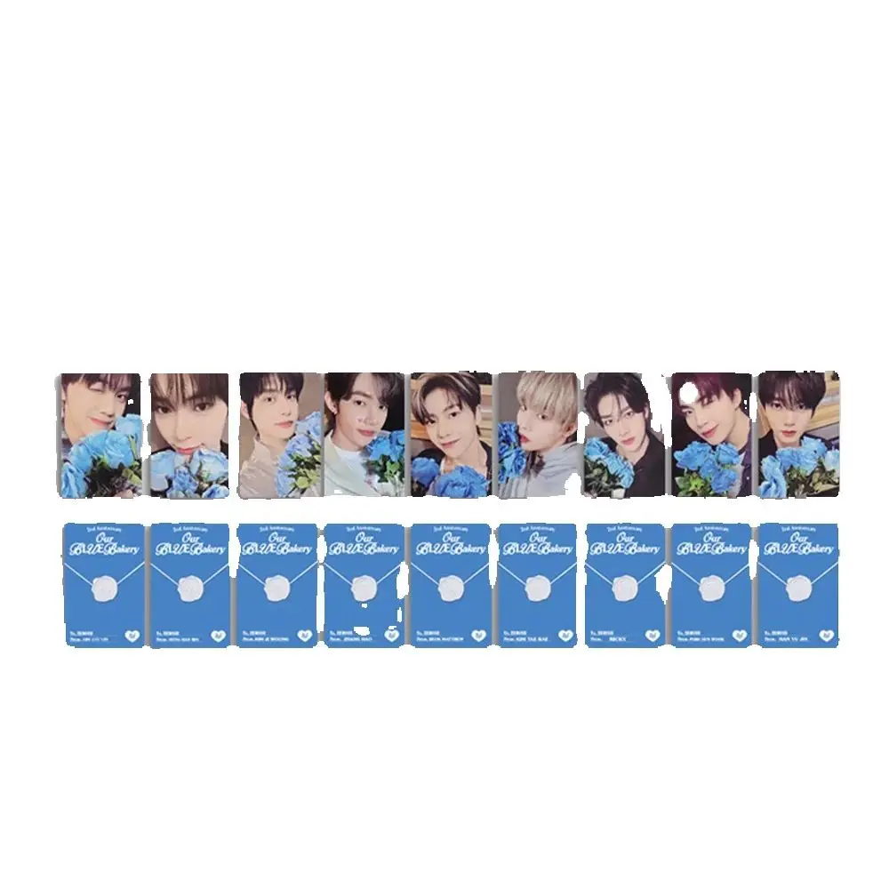 

ZEROBASEONE 2nd Anniversary 9Pcs/Set POP UP Photocard High Quality INS Style Double Sides Printing LOMO Card ZHANGHAO RICKY Gift