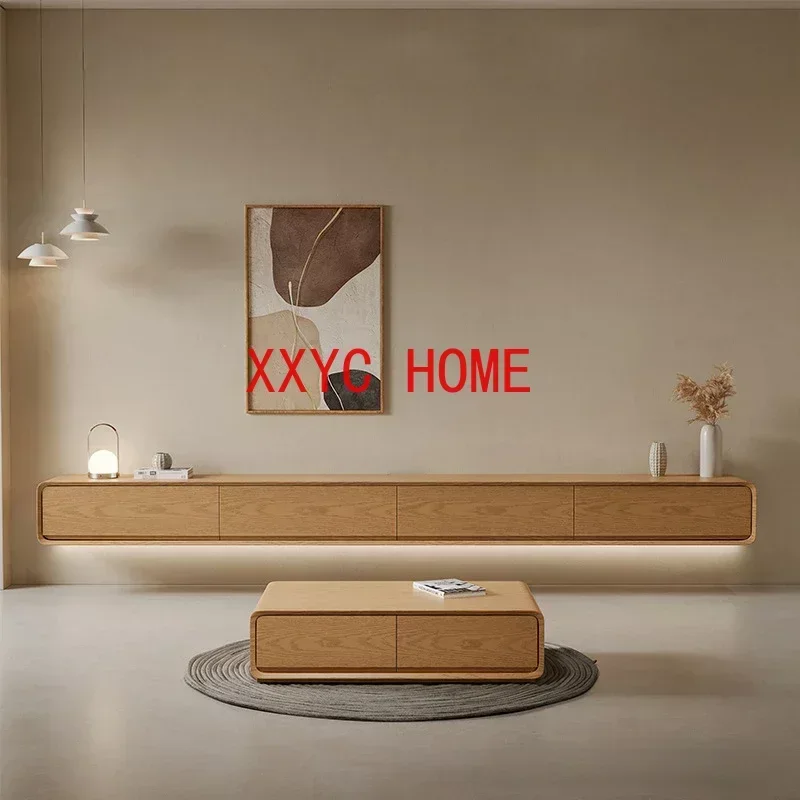 Innovative Tv Stand Light Drawer Exhibition Minimalistic Tv Cabinets Modern Wood Display Mobilier Maison Interior Decoration