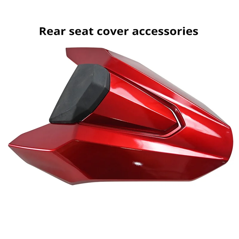 

AU63-For Honda CB650R CBR650R 2019-2023 Motorcycle Fairing Rear Hump Cover Rear Seat Cover Moto Trim Accessories Gloss Black