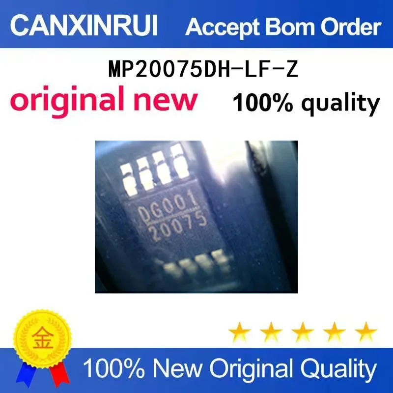 

(5-100 Pieces) Power management chip MP20075DH-LF-Z silk screen 20075 MSOP-8 patch brand new original