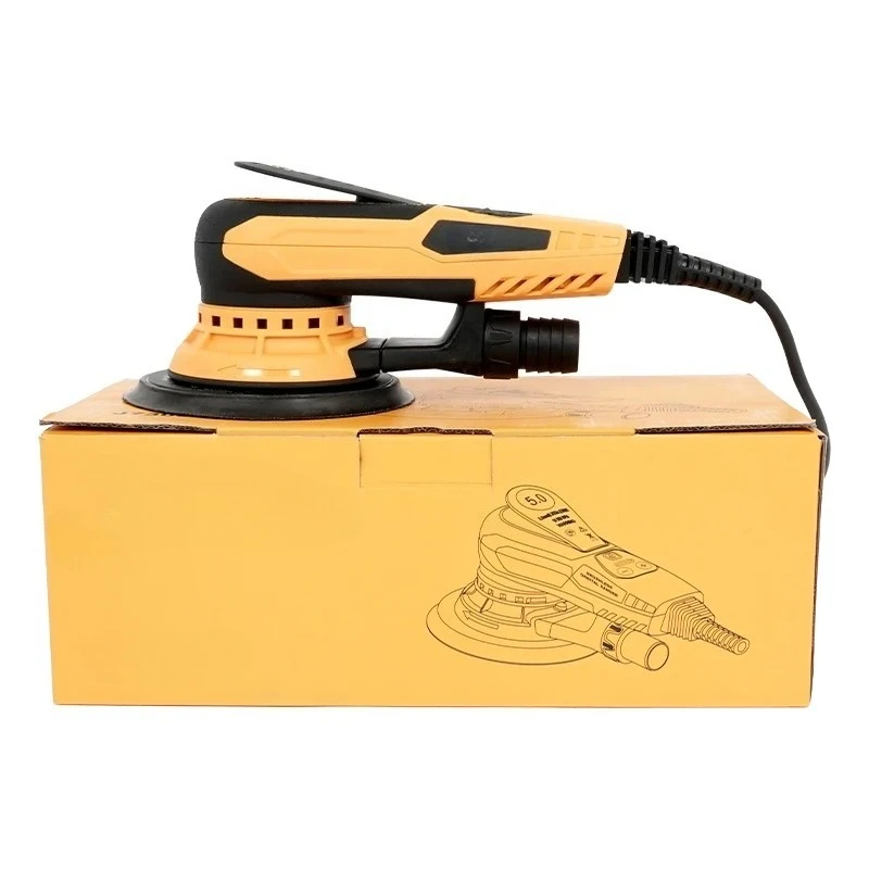 6 Inch Brushless Sander 5mm Electric Random Orbit Sander With Vacuum Function  Car Wood Working