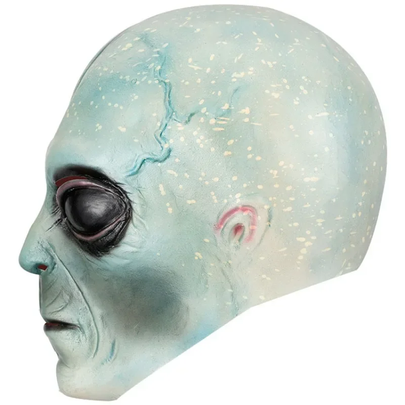 Masque facial complet en Latex pour hommes, femmes et adultes, accessoires de Cosplay pour fête d'halloween, masques de monstre extraterrestres, cadeaux