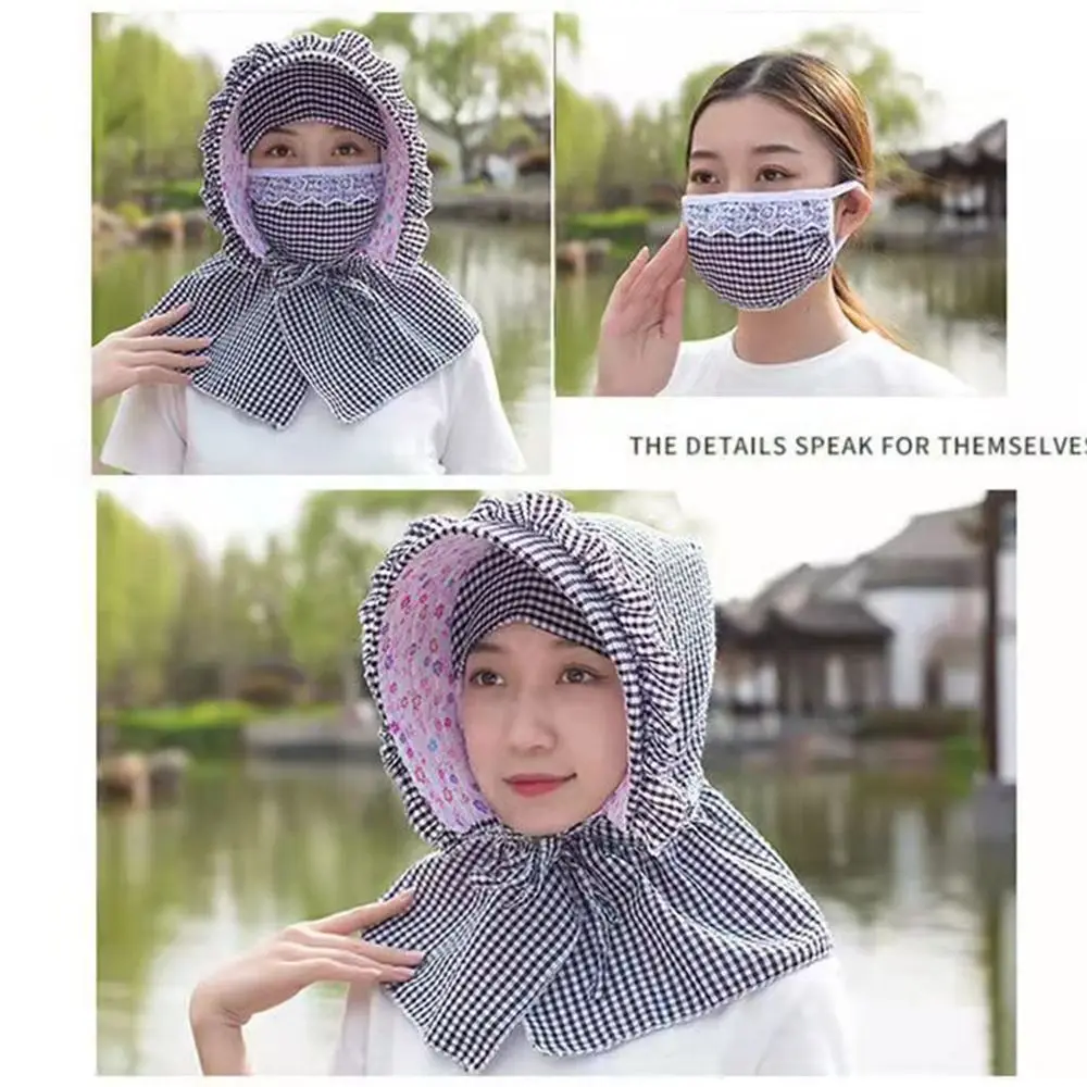 New Sunscreen Bucket Hat Wide Brim Quick-drying Sun Hat Panama Balaclava Hat Outdoor