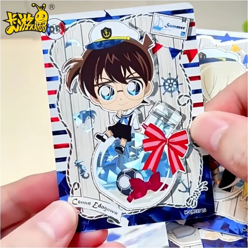 

Kayou в наличии, оригинальная карта детектива Конана, расширяющаяся сумка для теней, том 3, загадочная карта, анимация, коллекция игр с героями мультфильмов, игрушки, подарки