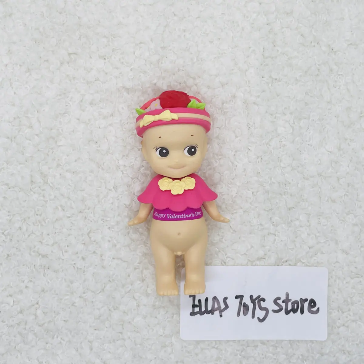 소니 엔젤 미니 피규어 2018 발렌타인 데이 시리즈 상자 없음 가방 없음 블라인드 박스 싱글 로즈 부케 박스 SAS65334