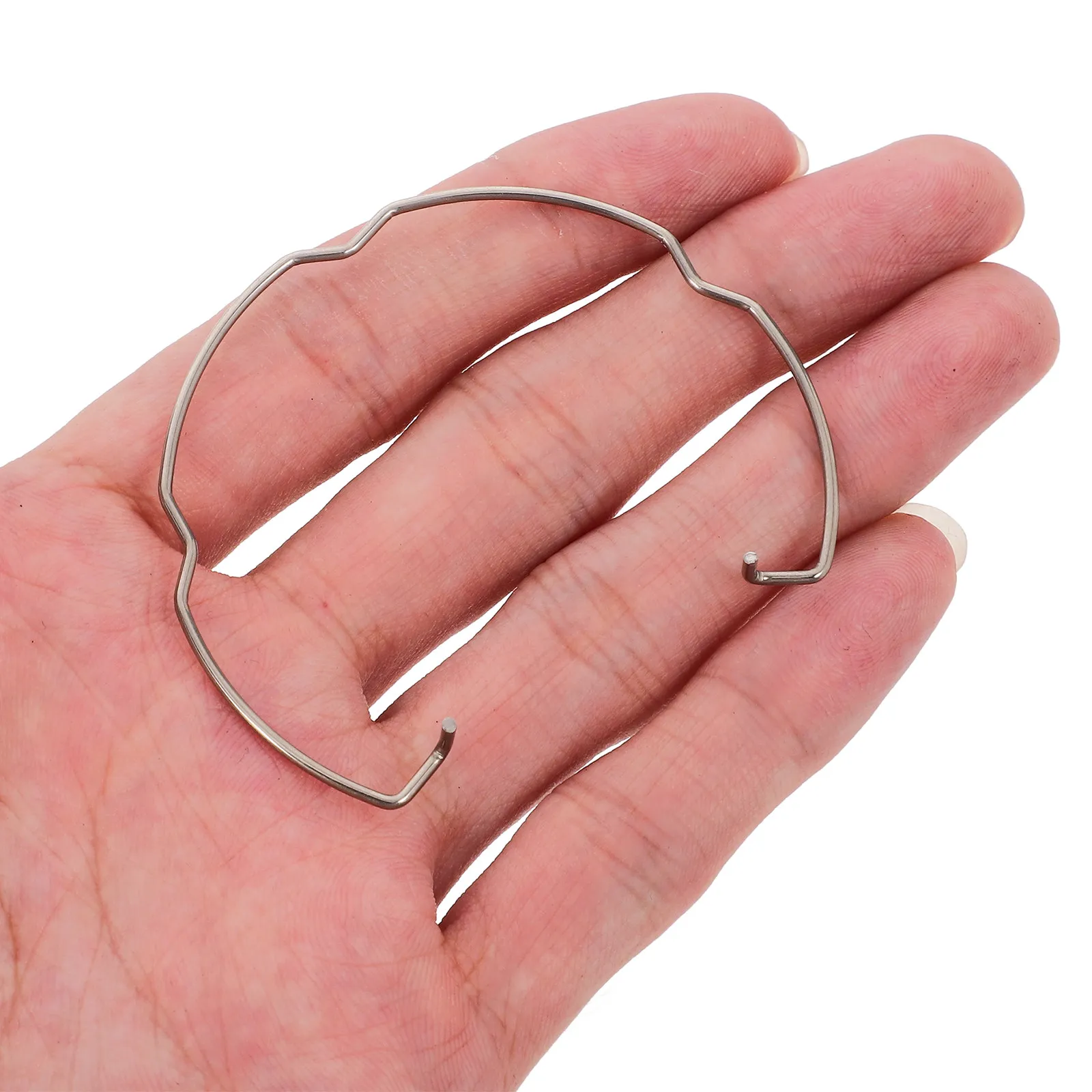 10Pcs Retaining Spring Clip Rings Clasp Manganese Steel Fixing Clips for Mr16 Mr11 Downlight Spotlight Halogen Bulb LED Light