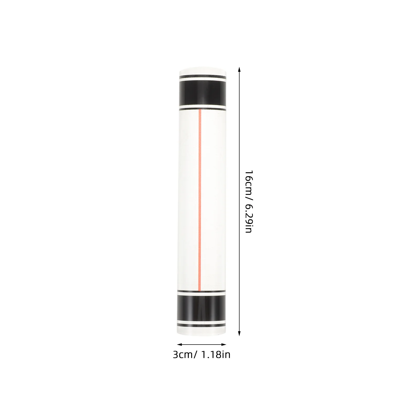 아크릴 확대 눈금자 3X 작은 글씨 책을 위한 명확한 읽기 도구 지도 청사진 슬라이딩 마커가 있는 라인 돋보기
