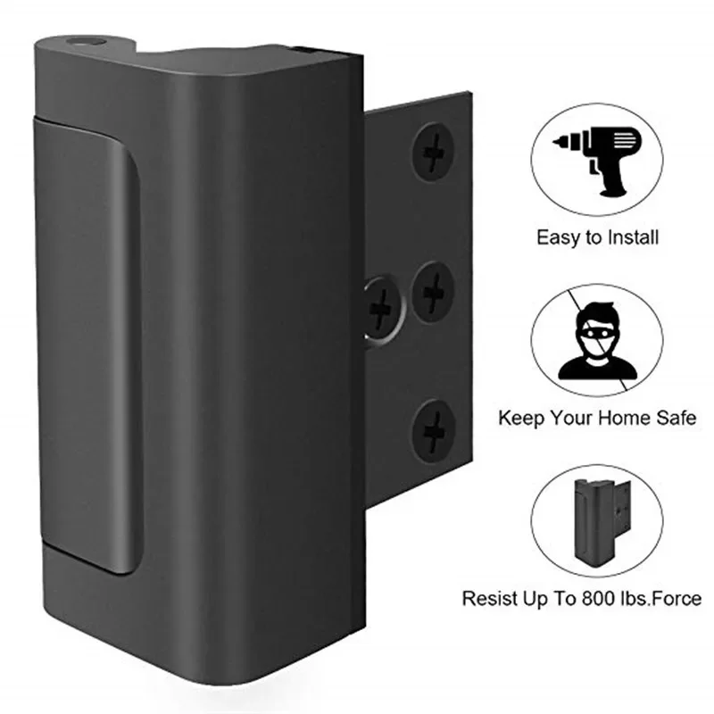 Door Reinforcement Lock Home Security Door Lock with 3