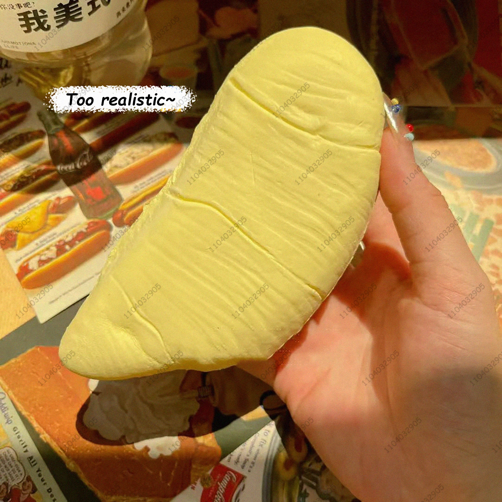 Durian pão lento subindo brinquedo mole alívio do estresse brinquedos fidget ansiedade tdah brinquedos sensoriais para crianças e adultos asmr autismo presente