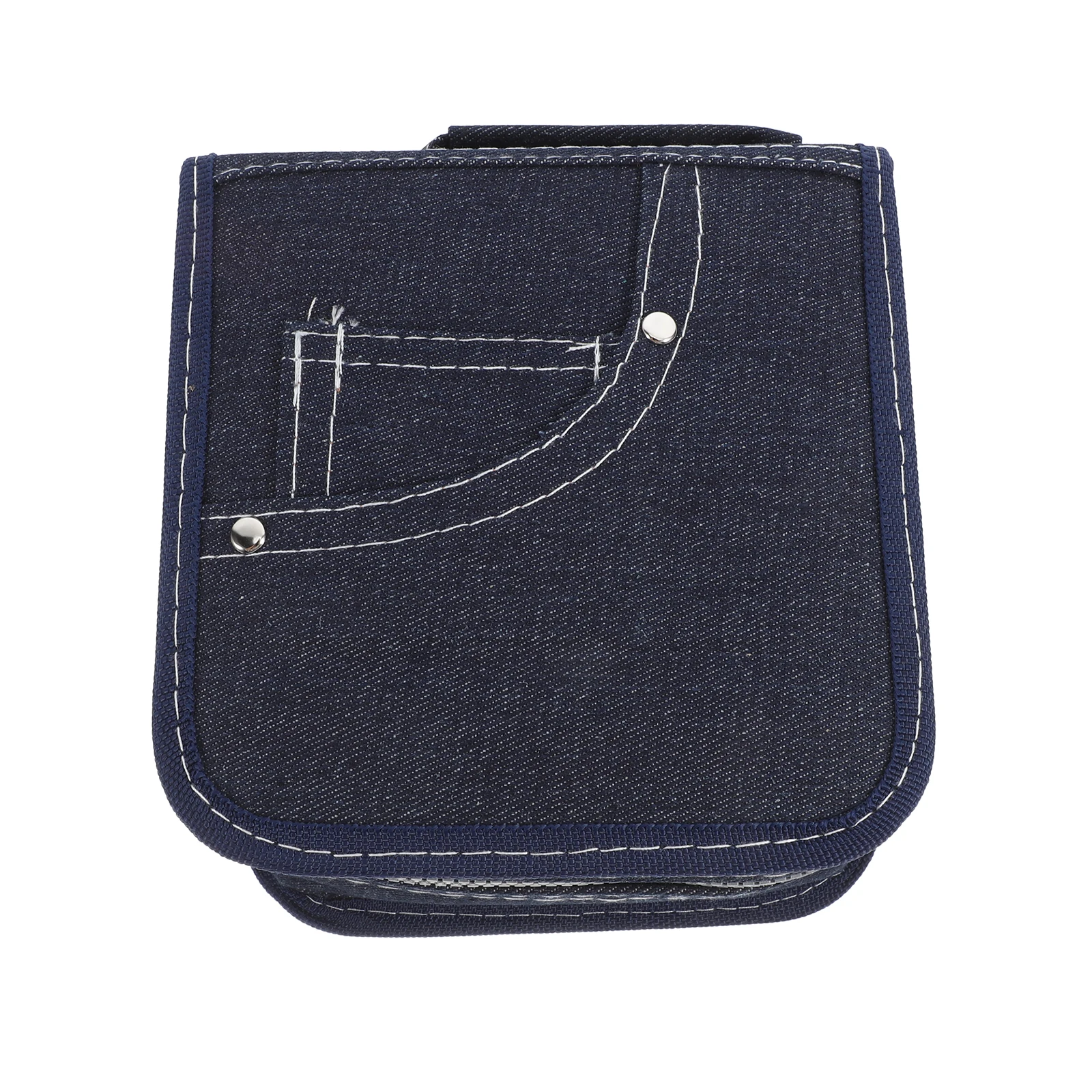 

Portable Cd Dvd Storage Binder Large Capacity 60 Slots Scratch Protection Zipper Case for Car Home Travel Music Organizer