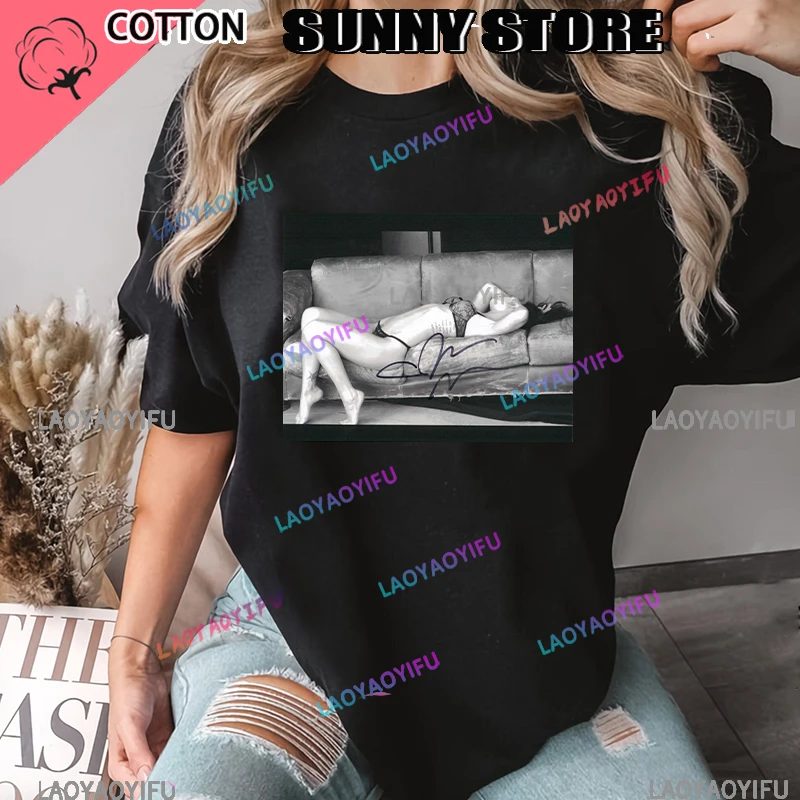 Camiseta Retro con patrón de moda de los 90, camiseta de Megan Fox