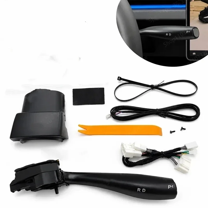 Physical Gear Lever For Tesla 2025 Model Y Gear Selector D R P Switch Autopilot Indicator Knob Y Accessories